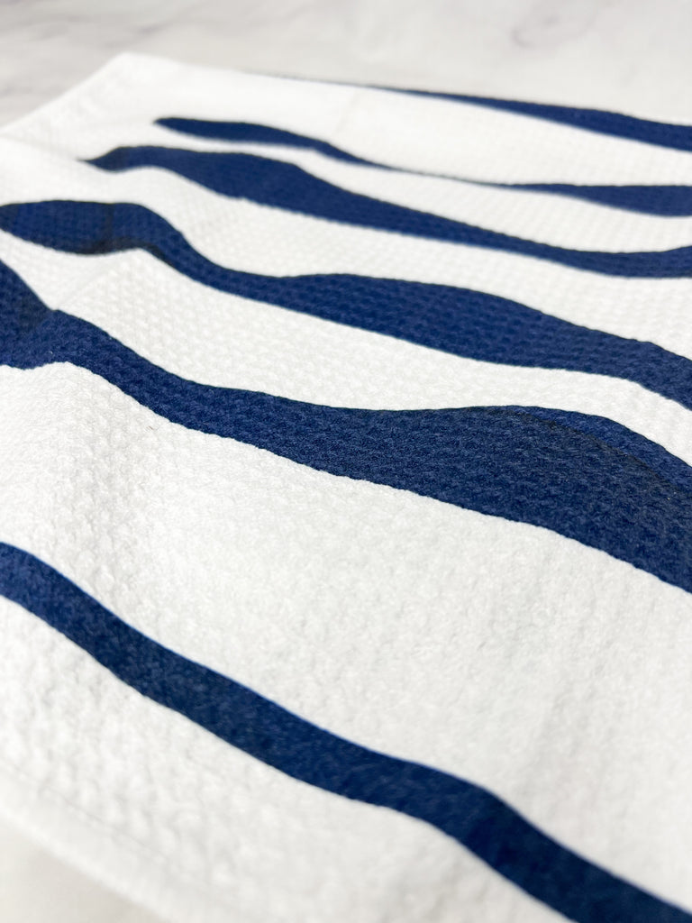 Close up of towel texture and pattern