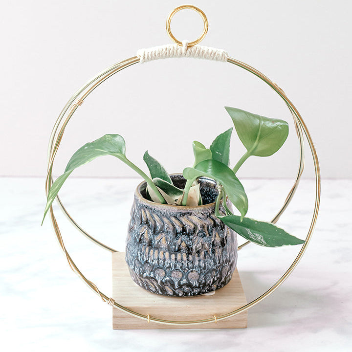 Blue Chloe Plant Hanger – L'Atelier